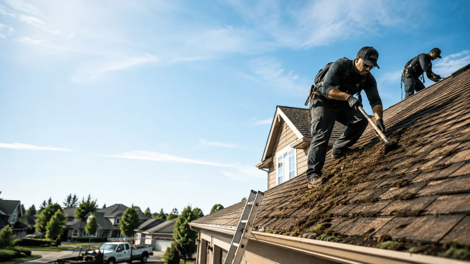Roof Moss Removal in Young Harris, GA near me
